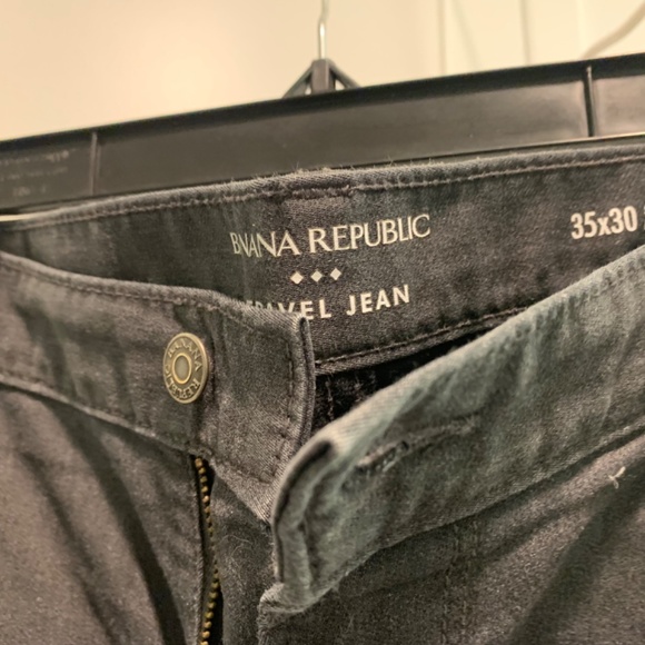 Banana Republic Men’s Gray Jeans, 35x30 slim fit - Picture 3 of 4